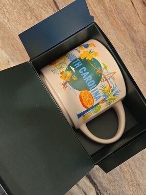 Starbucks Discovery Series South Carolina Ceramic Mug, 14 Oz New In Box